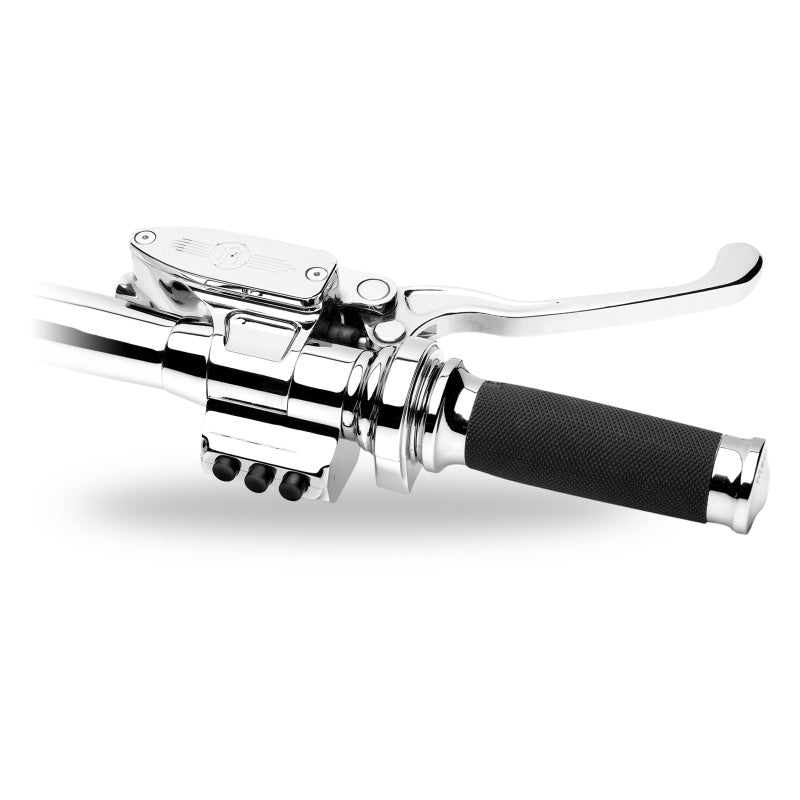 Performance Machine 9/16 Front Brake M/Cyl - Contour - Chrome Handlebars Performance Machine
