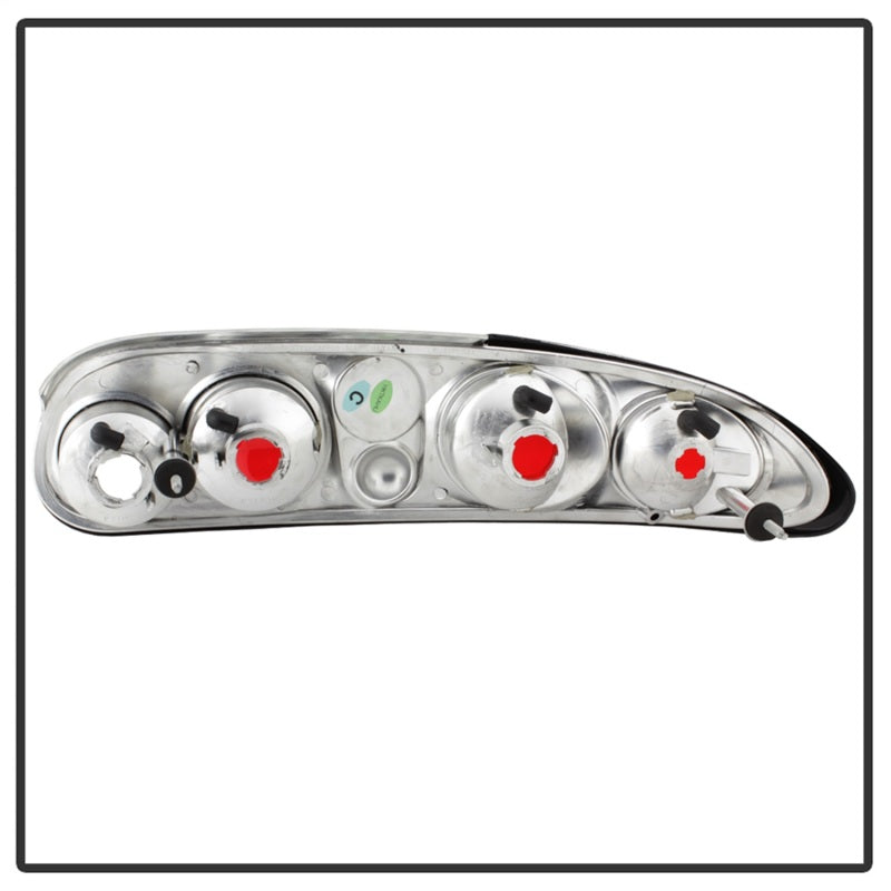 Spyder Chevy Camaro 93-02 Euro Style Tail Lights Chrome ALT-YD-CCAM98-C Tail Lights SPYDER