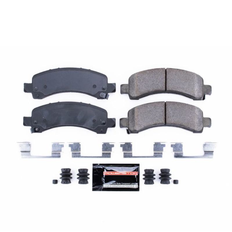 Power Stop 02-06 Cadillac Escalade Rear Z23 Evolution Sport Brake Pads w/Hardware Brake Pads - Performance PowerStop