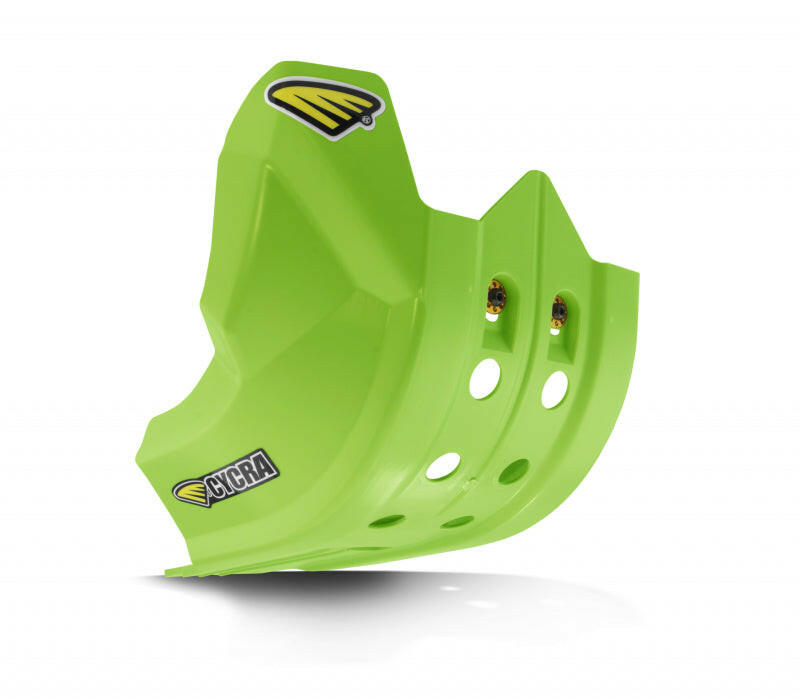 Cycra 16-18 Kawasaki KX450F Full Armor Skid Plate - Green Skid Plates Cycra