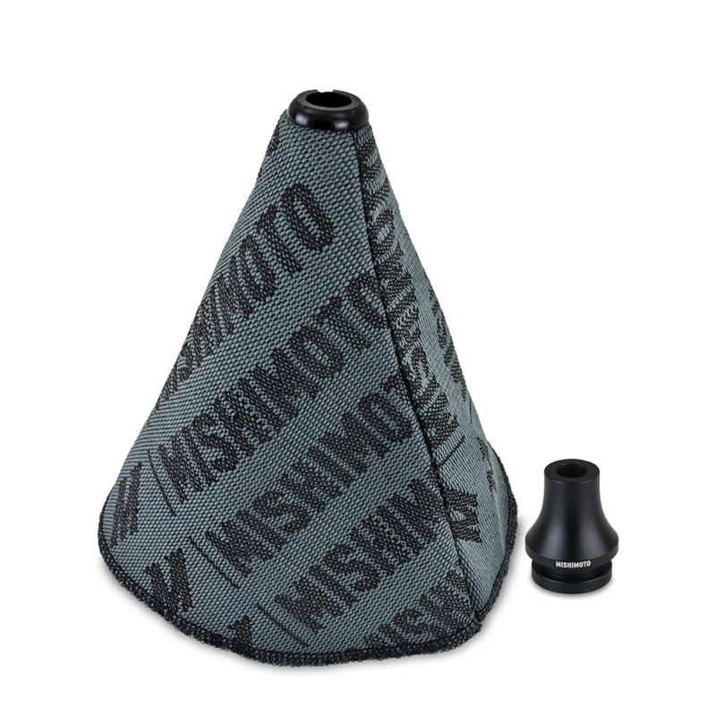 Mishimoto Shift Boot Cover + Retainer/Adapter Bundle M12x1.25 Black Shift Knobs Mishimoto