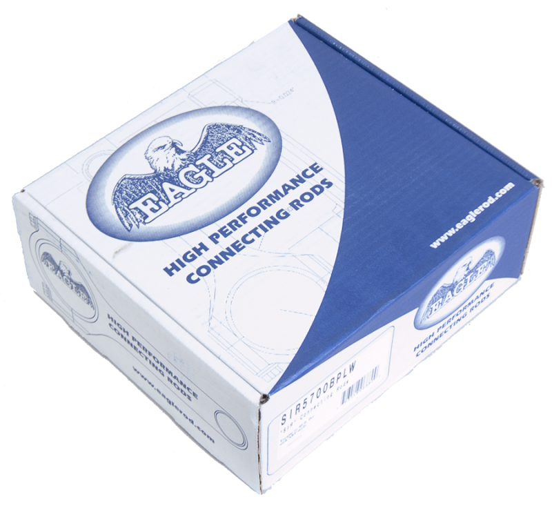 Eagle Chevrolet 305/350 Press-Fit I-Beam Connecting Rod Set (Set of 8) Connecting Rods - 8Cyl Eagle