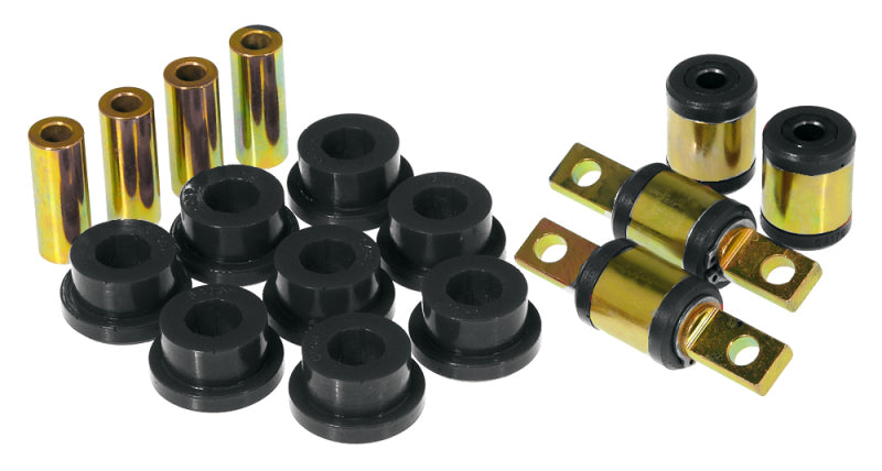 Prothane 90-00 Acura Integra Rear Upper/Lower Control Arm Bushings - Black Bushing Kits Prothane