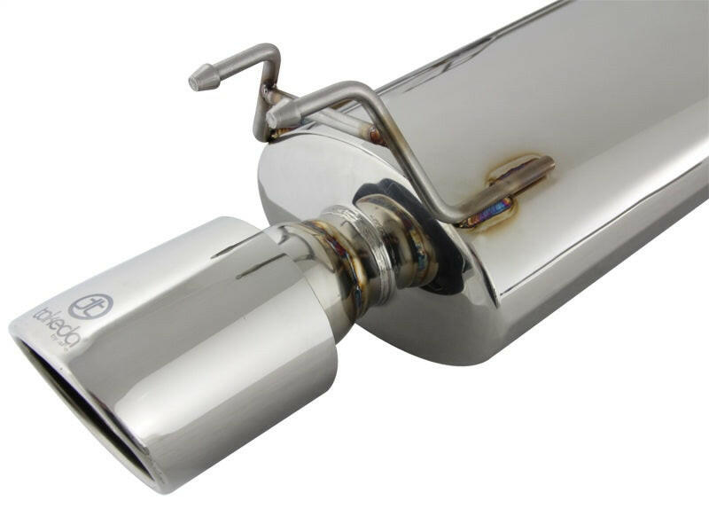aFe Takeda Exhaust 304SS Dual Cat-Back w/ Polished Tips 13-17 Honda Accord LX/EX/EX-L Sedan L4 2.4L Catback aFe