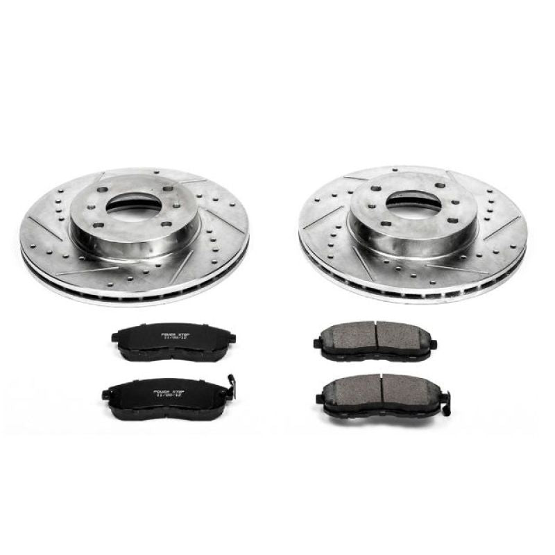 Power Stop 99-02 Infiniti G20 Front Z23 Evolution Sport Brake Kit Brake Kits - Performance D&S PowerStop
