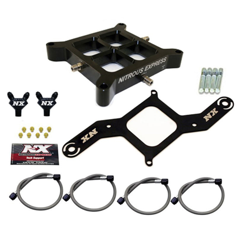 Nitrous Express 4150 Crossbar Nitrous Plate Conversion Stage 6 Nitrous Plates Nitrous Express