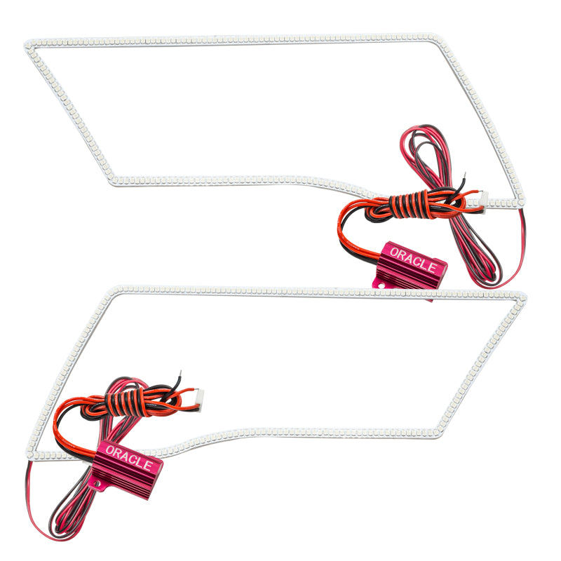 Oracle Dodge Ram Sport 09-18 LED Headlight Halo Kit - White Headlights ORACLE Lighting