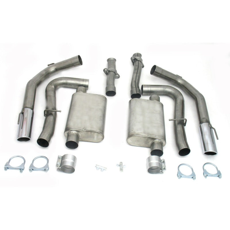 JBA 99-04 Ford Mustang Cobra IRS 4.6L 4V 409SS Dual Rear Exit Cat-Back Exhaust Catback JBA