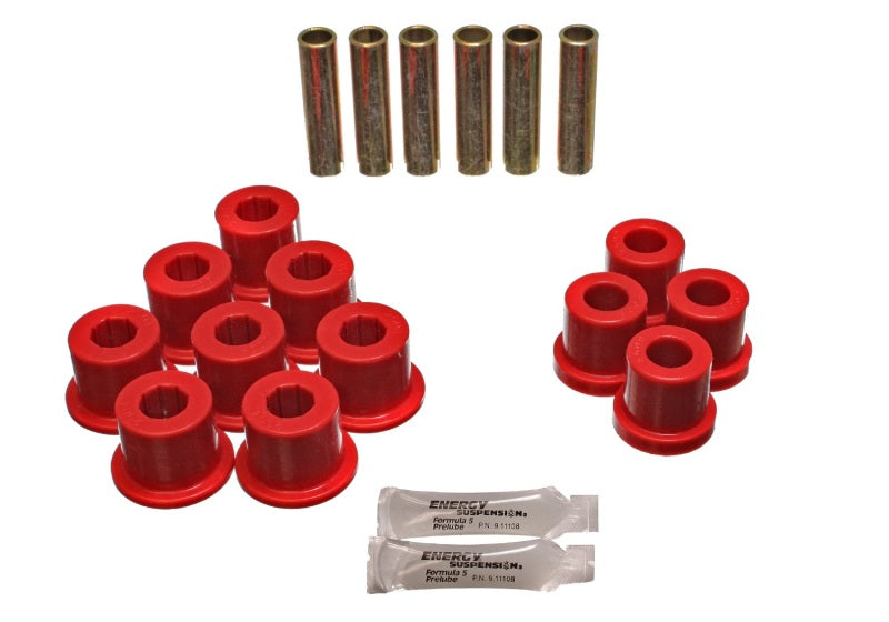 Energy Suspension Gm 2 & 4 X Rr Sprg Bush - Red Bushing Kits Energy Suspension