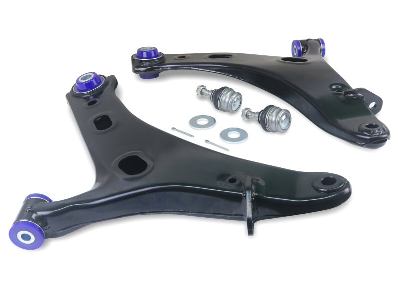 SuperPro 2014 Subaru Forester 2.5i Touring Front Lower Control Arm Set w/ Bushings Control Arms Superpro