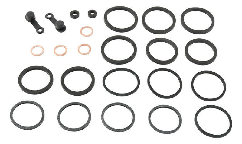 All Balls Racing 19-20 Honda CB650R Caliper Rebuild Kit Front Brake Caliper Rebuild Kits All Balls Racing