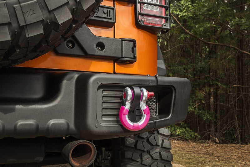 Rugged Ridge Pink 3/4in D-Ring Isolator Kit Shackle Kits Rugged Ridge