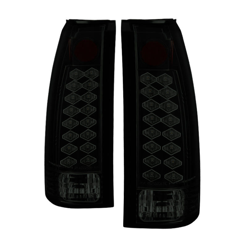 Spyder Chevy C/K Series 1500 88-98/GMC Sierra 88-98 LED Tail Lights Blk Smke ALT-YD-CCK88-LED-BSM Tail Lights SPYDER