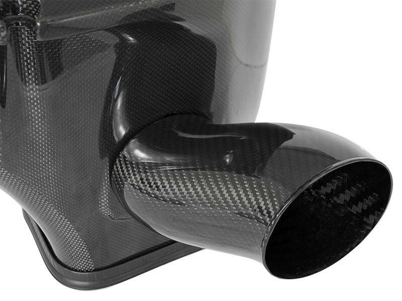 aFe Momentum GT Carbon Fiber Dynamic Air Scoop 15-18 Dodge Challenger V6-3.6L/V8-5.7L/6.4L HEMI Air Intake Components aFe