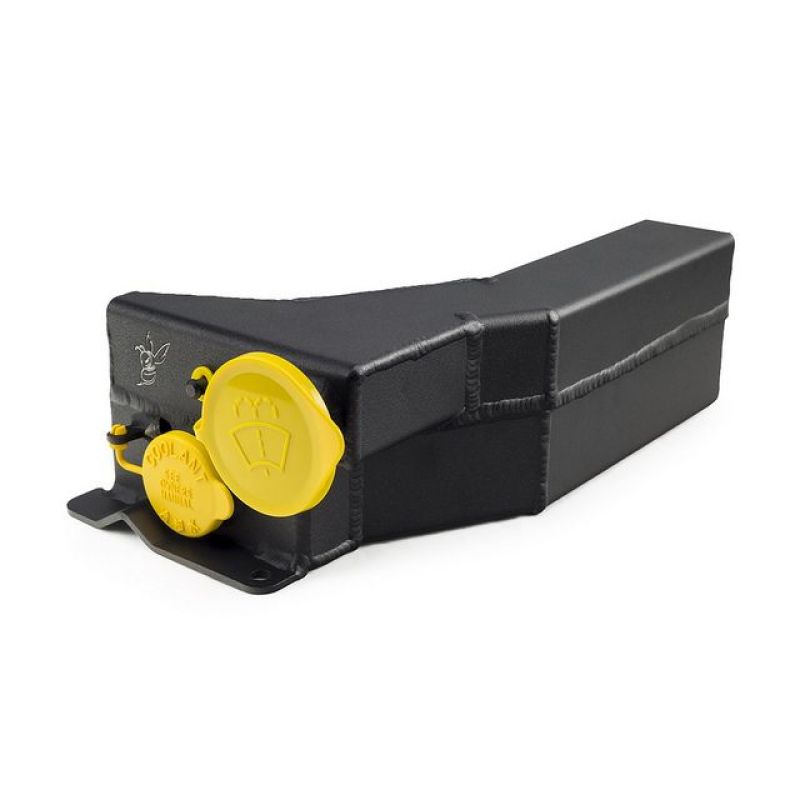 Killer B Dual Reservoir Tank (Wash / Coolant) for 08-14 Subaru WRX/STi - Black Coolant Reservoirs Killer B Motorsport