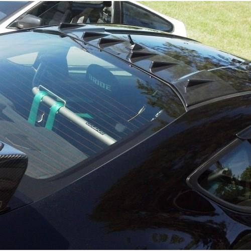 BLOX Racing 13-14 Scion/Subaru FR-S/BRZ Vortex Generator Fins for OEM Mast - ABS Black Vortex Generators BLOX Racing