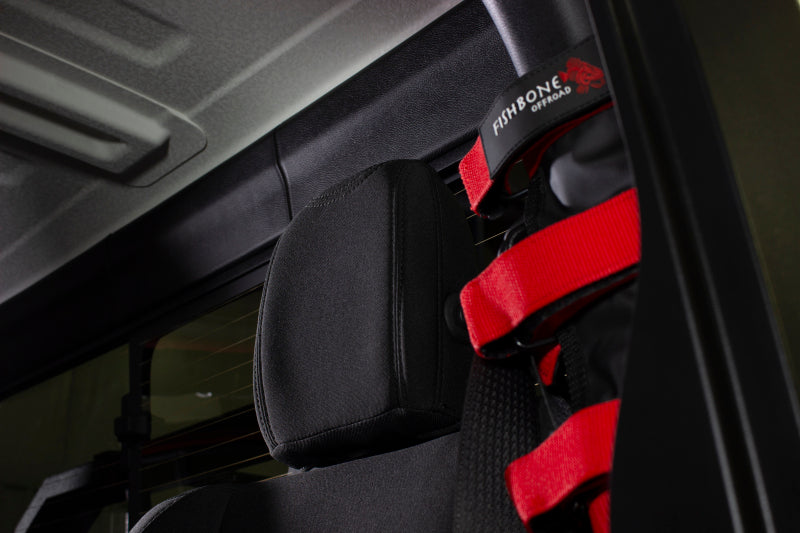 Fishbone Offroad Padded Roll Bar Red Fire Extinguisher Holder Fire Safety Fishbone Offroad