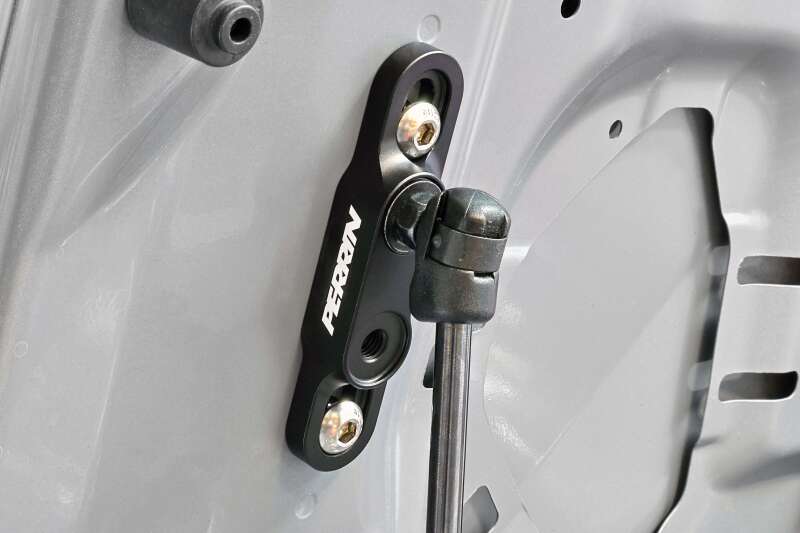 PERRIN 15+ Subaru WRX/STI High-Lift Hood Brackets (Black) Hood Struts Perrin Performance