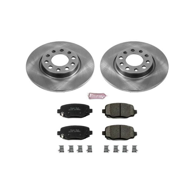 Power Stop 15-17 Chrysler 200 Rear Autospecialty Brake Kit Brake Kits - OE PowerStop