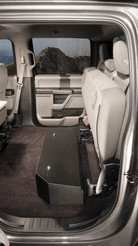 Tuffy Underseat Lockbox 2/3 Length W/ Keyed Lock For Ford Fseries Supercrew Cargo Boxes & Bags Tuffy Products
