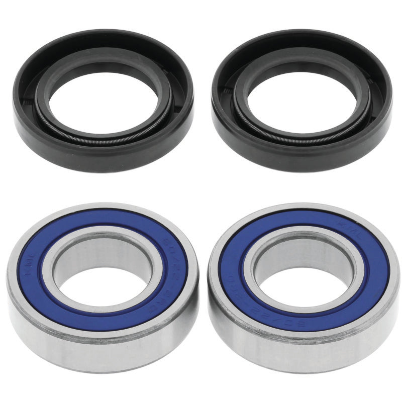 QuadBoss 91-95 Kawasaki KAF300A Mule 500 Front UTV Wheel Bearing & Seal Kit Bearings QuadBoss