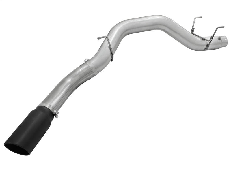 aFe MACHForce XP 5in DPF-Back SS Exhaust Dodge RAM 13-14 6.7L (td) Mega Cab w/ Black Tip DPF Back aFe