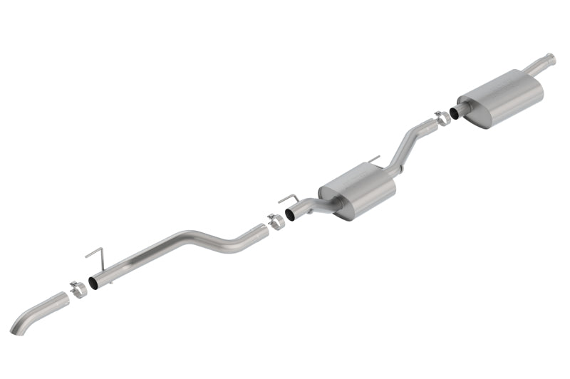 Borla 2020 Jeep Gladiator JT 3.6L V6 AWD 2.75in Touring Climber Turndown Tip Catback Borla