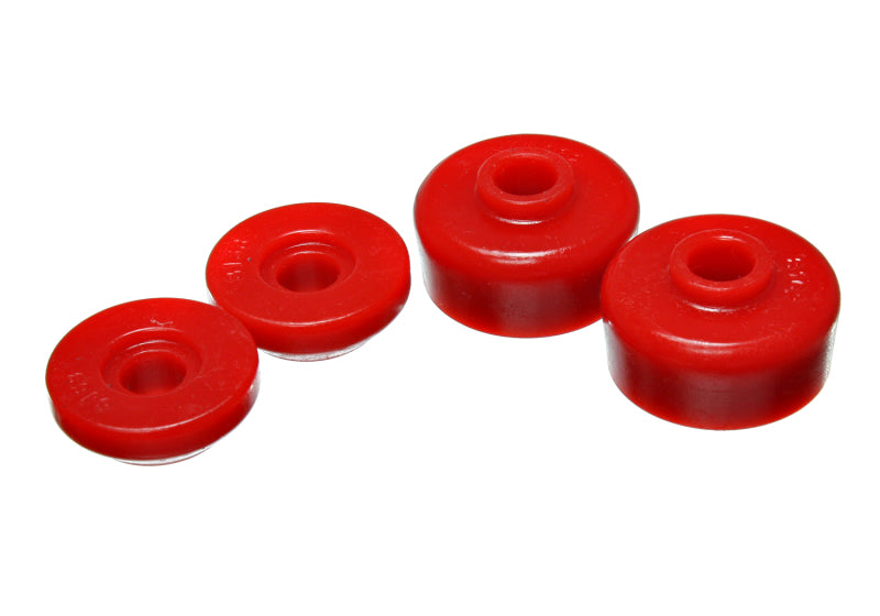 Energy Suspension 95-99 Mitsubishi Eclipse FWD./AWD Red Front Shock Upper Bushing Set Bushing Kits Energy Suspension