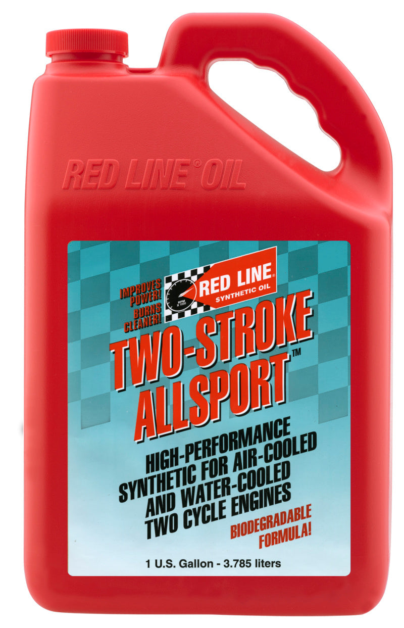 Red Line Two-Stroke AllSport Oil - Gallon Motor Oils Red Line