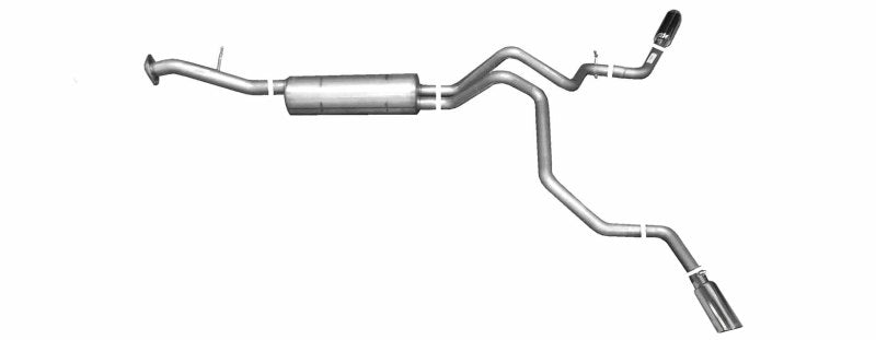 Gibson 00-01 Chevrolet Tahoe Base 4.8L 2.25in Cat-Back Dual Extreme Exhaust - Aluminized Catback Gibson