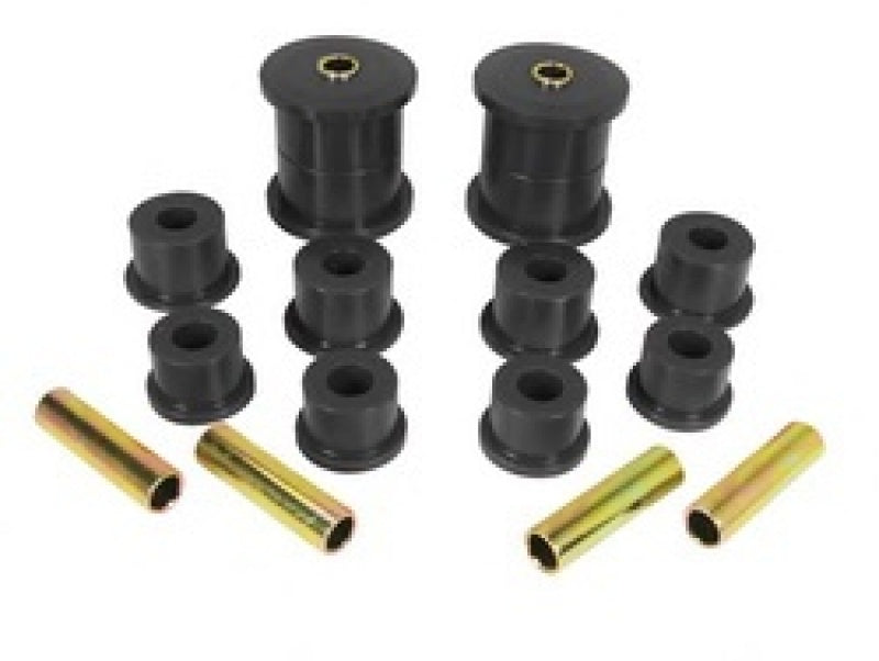 Rugged Ridge Rear Leaf Spring Bushing Kit Black 84-01 CherokeeXJ Bushing Kits Rugged Ridge