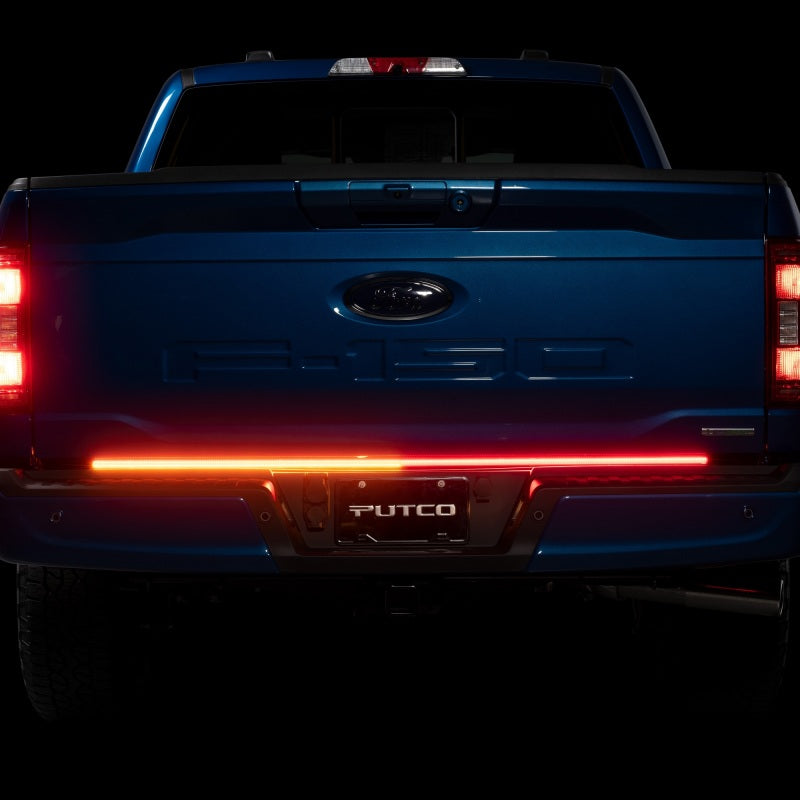 Putco 21-22 Ford F-150 60in Light Blade Direct Fit Kit Red / Amber / White Light Tailgate Bar Putco