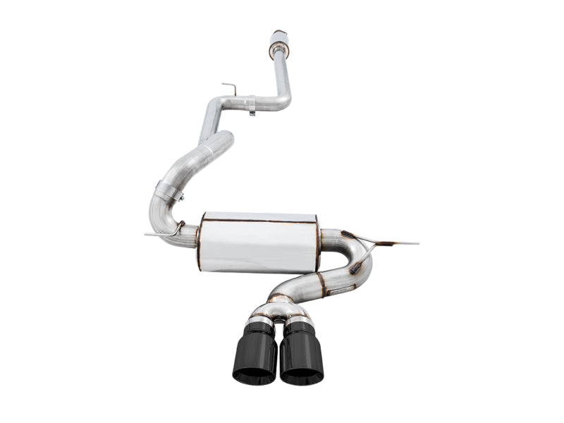 AWE Tuning Ford Focus ST Touring Edition Cat-Back Exhaust - Resonated - Diamond Black Tips Catback AWE Tuning