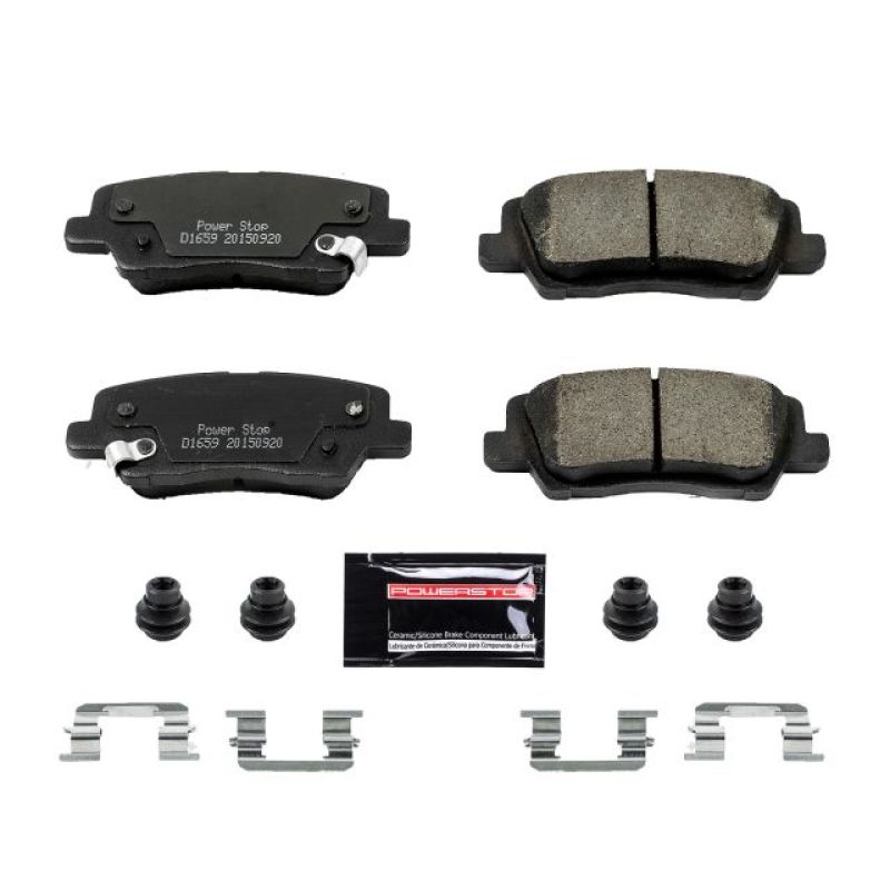 Power Stop 13-18 Cadillac ATS Rear Z23 Evolution Sport Brake Pads w/Hardware Brake Pads - Performance PowerStop