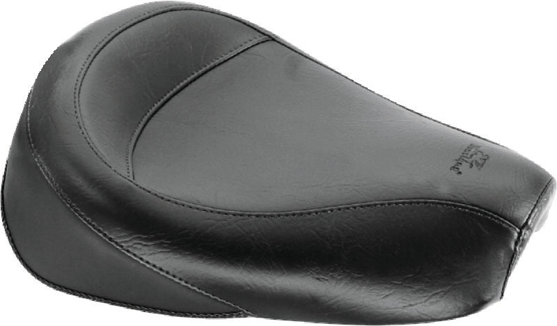 Mustang 82-03 Harley Sportster Standard Touring Solo Seat - Black Solo Motorcycle Seats Mustang Motorcycle