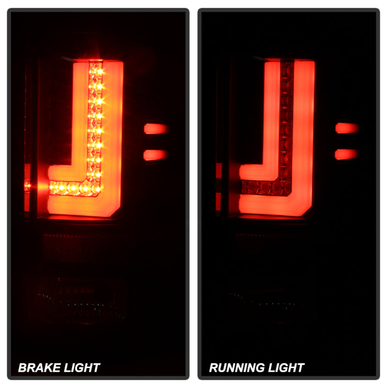 Spyder GMC Sierra 14-16 LED Tail Lights Black Smoke ALT-YD-GS14-LBLED-BSM Tail Lights SPYDER