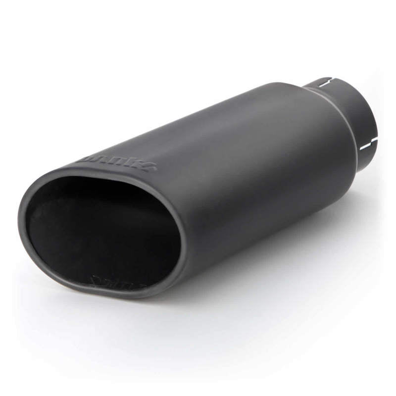 Banks Power Tailpipe Tip Kit - SS Obround Slash Cut - Black - 3.5in Tube - 4.38in X 5.25in X 13.38in Tips Banks Power