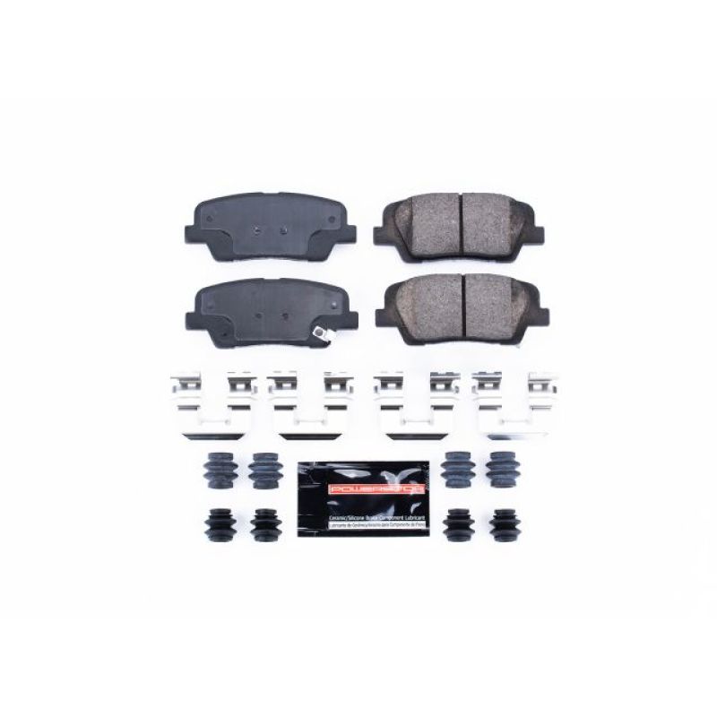 Power Stop 18-19 Genesis G80 Rear Z23 Evolution Sport Brake Pads w/Hardware Brake Pads - Performance PowerStop