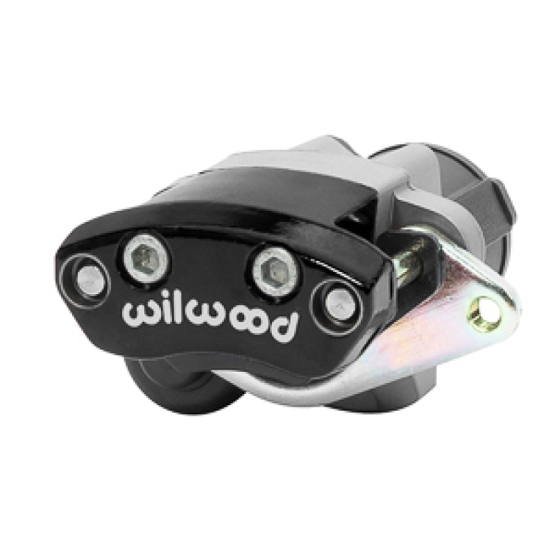 Wilwood Black Electric Parking Brake Caliper - 4.75in Bracket - 0.44-0.61in - Right Brake Calipers - Perf Wilwood