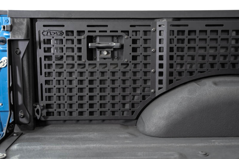 ADD 15-20 Ford F150 Raptor 66in Bed Side Molle Panels - Driver Side Exterior Trim Addictive Desert Designs