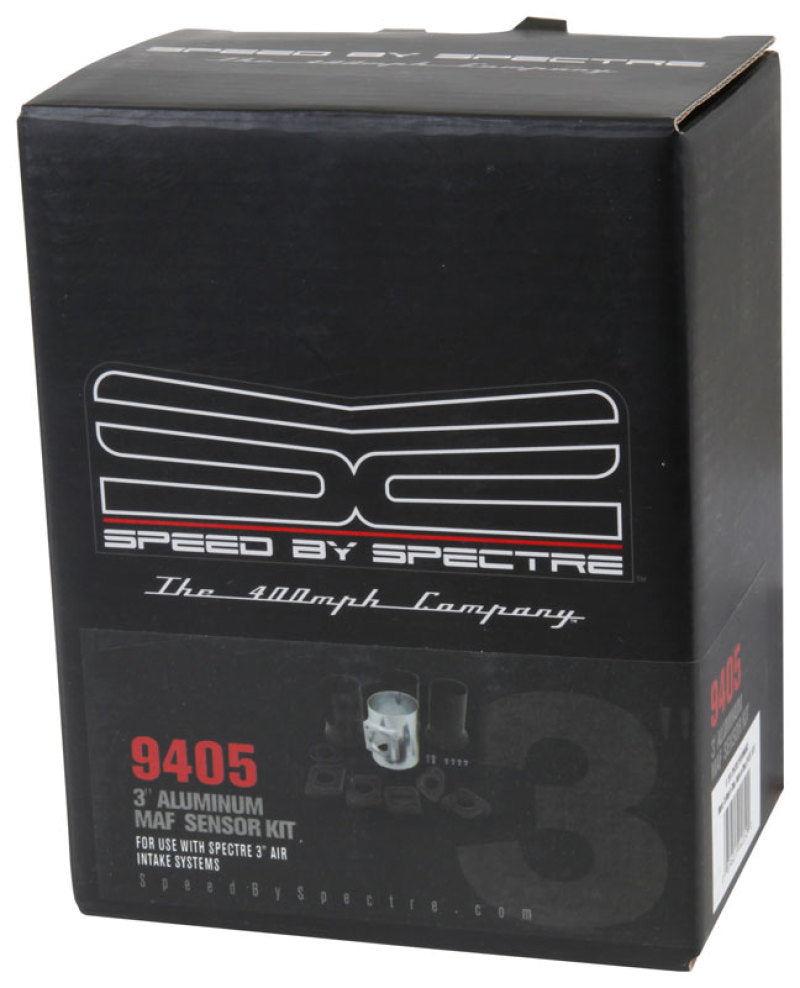 Spectre Mass Air Flow Sensor Adapter Kit (3in.) - Aluminum Mass Air Flow Sensors Spectre