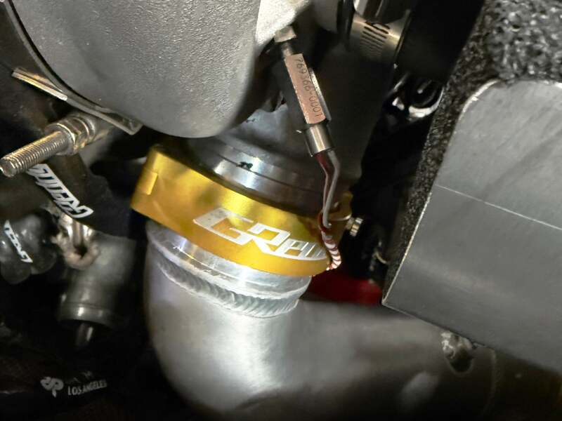GReddy 3.5 Inch Gold Anodized Aluminum Boost Tube Clamp Set