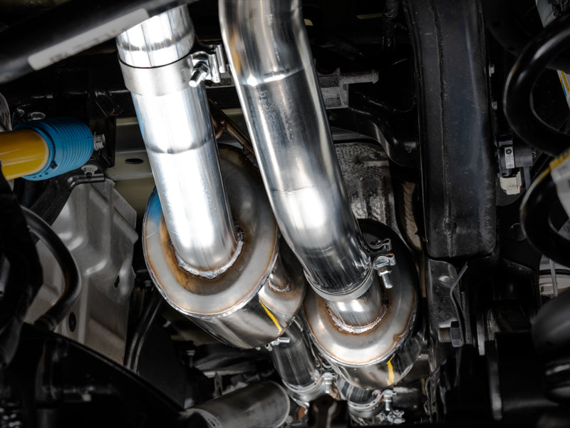 AWE Tuning 2021 RAM 1500 TRX 0FG Cat-Back Exhaust - Diamond Black Tips Catback AWE Tuning