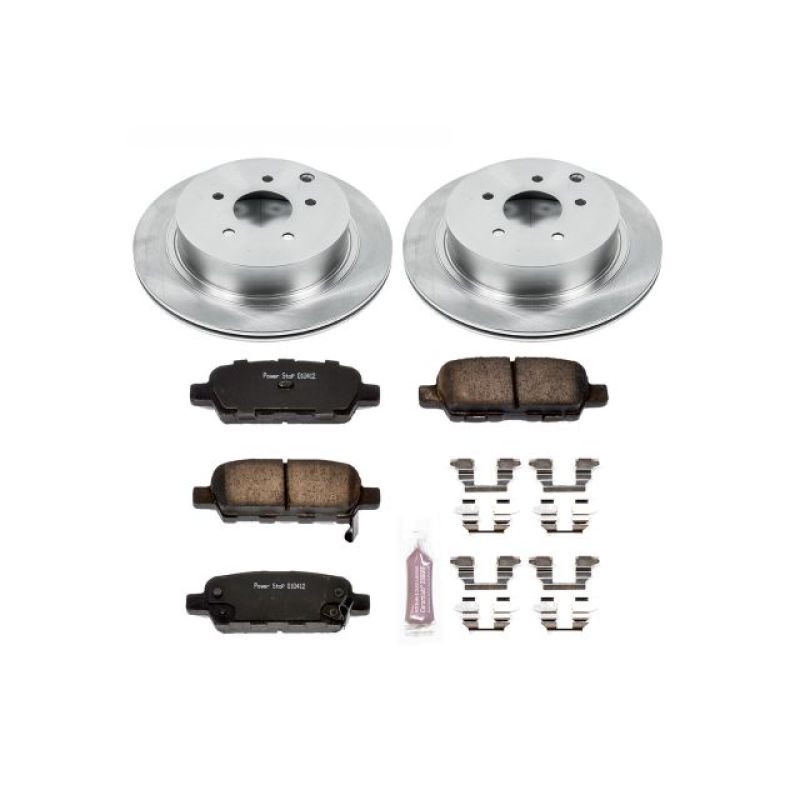 Power Stop 03-12 Infiniti FX35 Rear Autospecialty Brake Kit Brake Kits - OE PowerStop