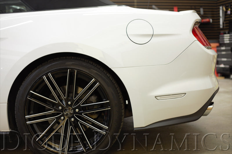 Diode Dynamics 15-21 EU/AU Ford Mustang LED Sidemarkers - Red (Pair) Light Accessories and Wiring Diode Dynamics