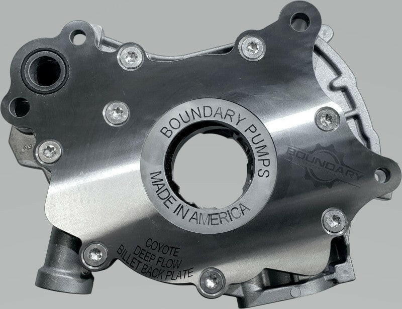 Boundary 11-17 Ford Coyote (All Types) V8 Oil Pump Assembly Vane Ported MartenWear Treated Gear Oil Pumps Boundary