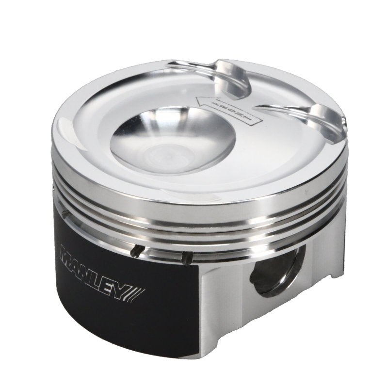 Manley Ford 2.3L EcoBoost 87.5mm STD Size Bore 9.5:1 Dish Piston Set Piston Sets - Forged - 4cyl Manley Performance