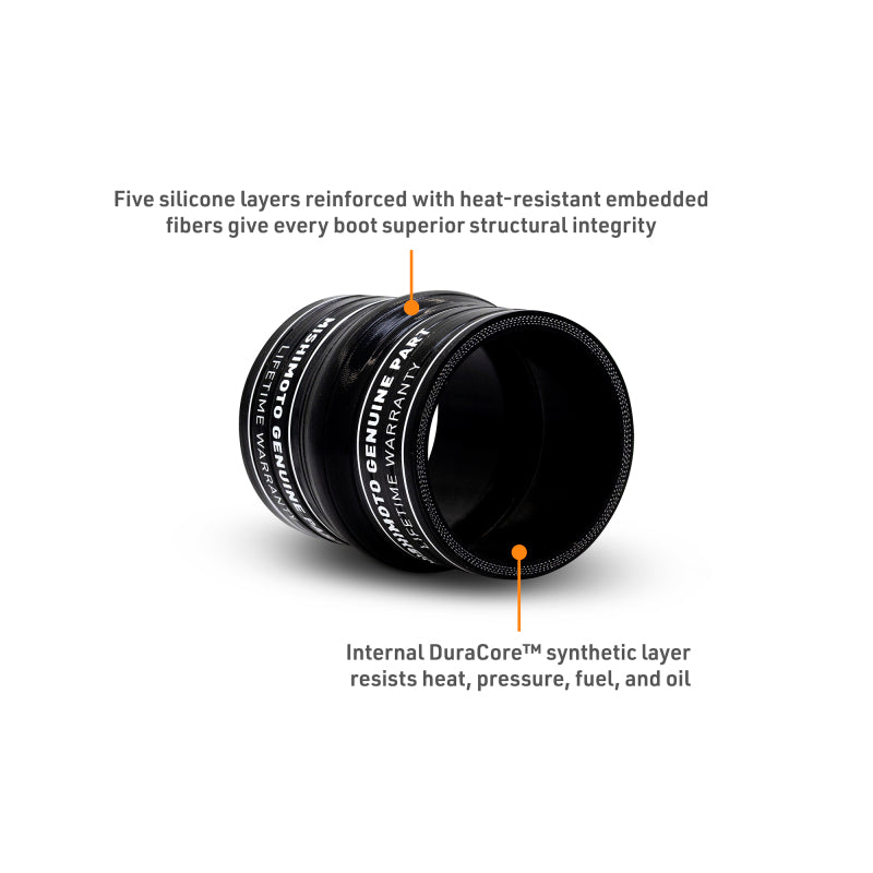 Mishimoto Duracore 3in Straight Hump Coupler Silicone Couplers & Hoses Mishimoto