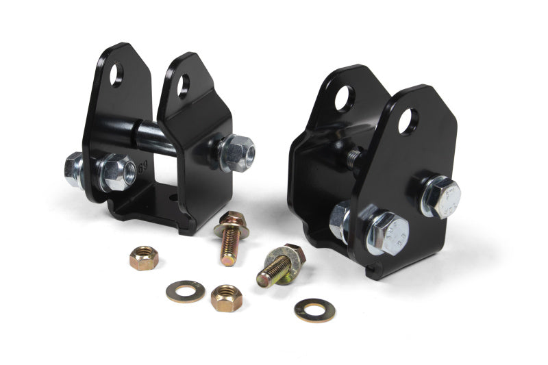 JKS Manufacturing 18-21 Jeep Wrangler JL/20-21 Gladiator JT Shock Relocation Brackets - Front Brackets JKS Manufacturing