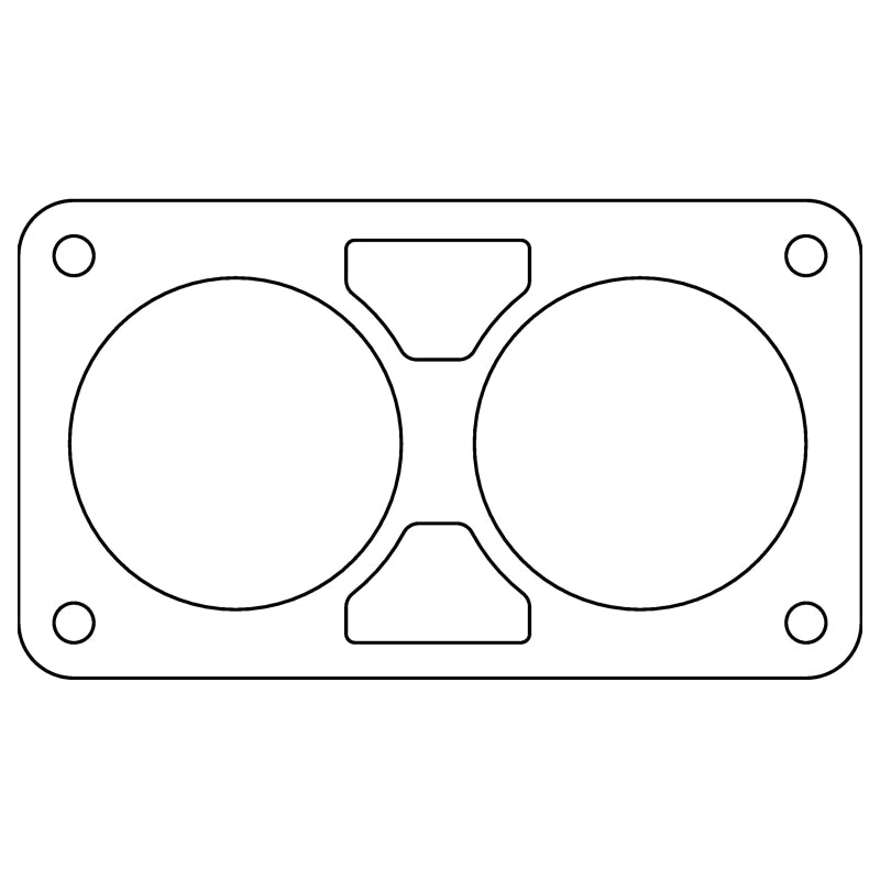 Cometic Chrysler Gen 3 6.1L 80mm Throttle Body Gasket .020in Fiber Gasket Kits Cometic Gasket